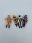 VINTAGE GI JOE USED figure lot x4 ARAH 1980s parts or restore