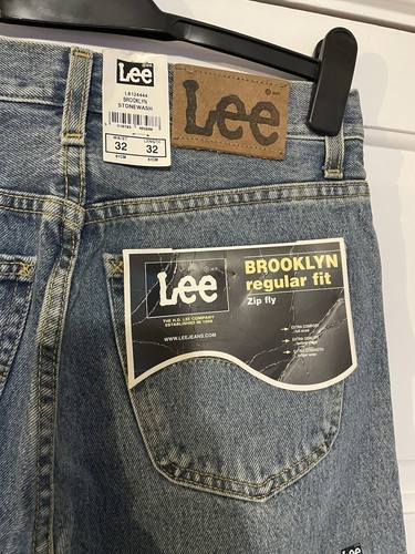 Lee Brooklyn Blue Jeans W32 L32 - Imagen 2 de 6