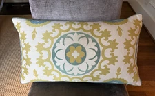 RYAN STUDIO  SUZANI DOWN PILLOW 23 X 13