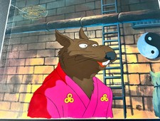 TMNT Teenage Mutant Ninja Turtles Original Production Animation Cel Drawing