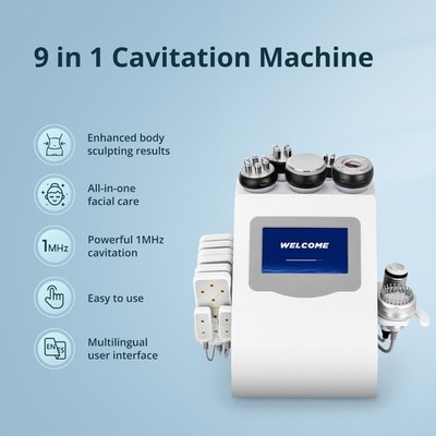 9 in 1 Beauty Machine for Body Massage Facial Skin Care Skin Lifting Weight Log