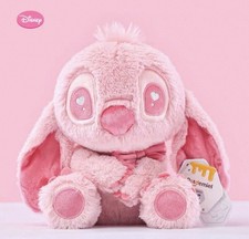 Disney Lilo And Stitch Hug Pink stitch Plush Figure Limited Ed. Valentine Ed
