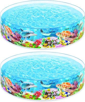 Intex 58472EP Snapset Kiddie 8 X 8 Foot Instant Backyard Swimming Pool for Kids 