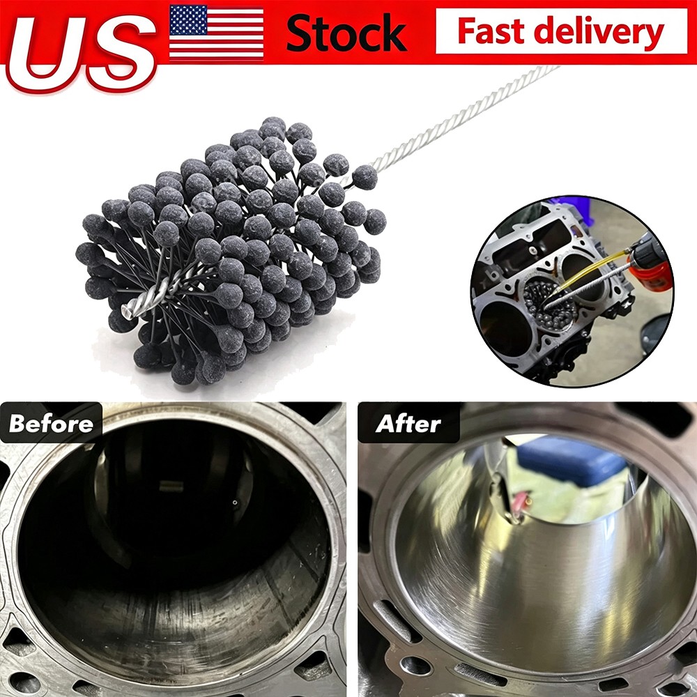 USA Stock 4" to 4-1/8" 100 / 105mm Engine Cylinder Hone Bore Brush Ball 240 Grit