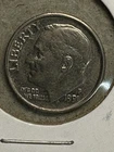 1981-P Roosevelt Dime Error Reverse Rim Cud AU