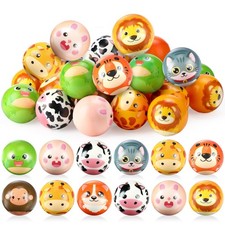 Libima 36 Pcs 36 Pcs Stress Balls Mini Foam Squeeze Balls Fidget Toy Anxiety ...