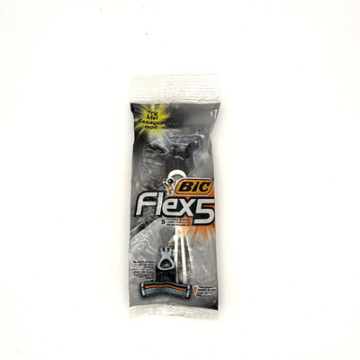VTG BIC Flex 5 Men's Disposable Razors, 5 Flexible  Blades NOS Brand NEW Sealed