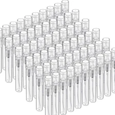 60PCS 5Ml Mini Spray Bottle, Mini Clear Plastic Spray Bottle Empty, Fine Mist Re