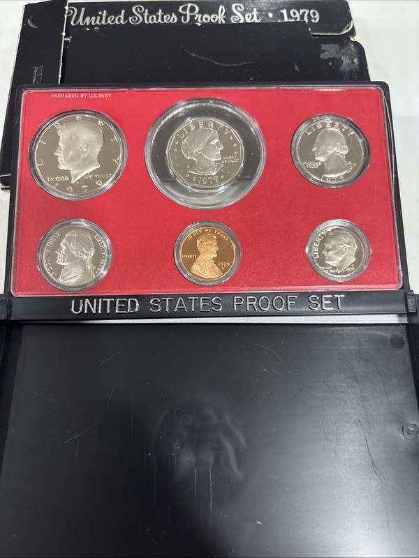 1979-S US Mint Proof Set 6 Coin Set OGP Original Government Packaging. Free Ship