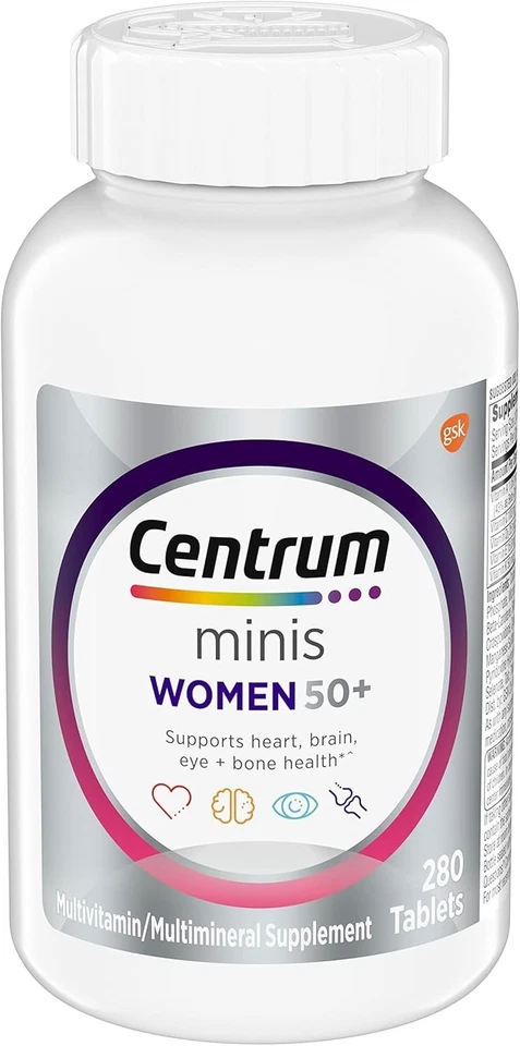 Centrum Silver Women 50+ suplemento multivitamínico/multimineral (paquete de 280... Foto 2 de 4