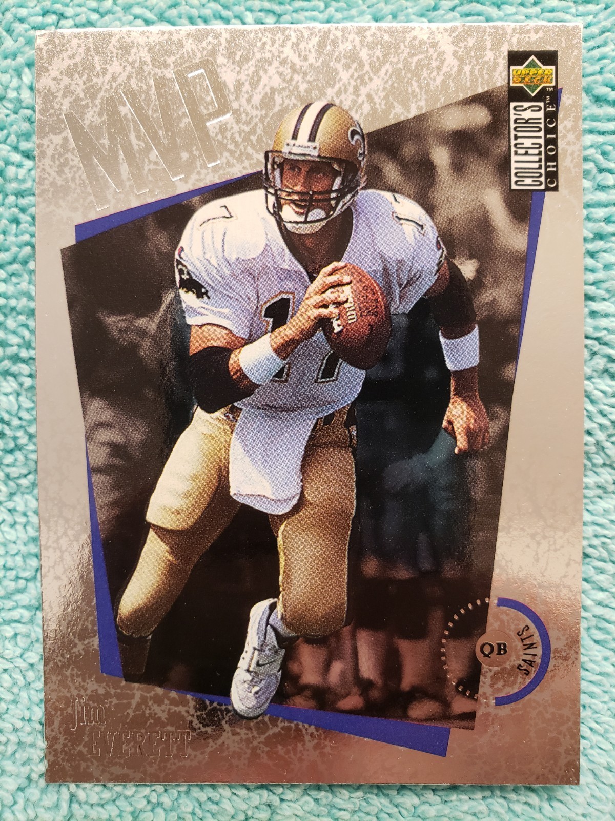 1996 COLLECTOR'S CHOICE MVPs JIM EVERETT #M30 NEW ORLEANS SAINTS 