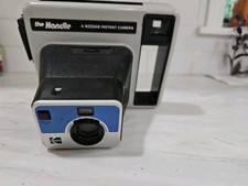 Vintage Kodak The Handle Instant Camera 1977 Original Nameplate Clean Untested