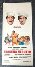 Locandina - STASERA MI BUTTO - Giancarlo Giannini - Marisa Sannia - ITA 1967