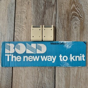 Vintage Original 80s Bond Knitting Machine Hanging Claw Weights Lot of 2