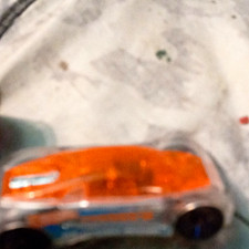 Mattel Hot Wheels Nitrium 1:64 Diecast Car Orange/Clear Limited Edition 2001