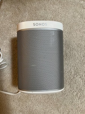 Sonos PLAY:1 Wi-Fi Streaming Speaker Wireless Home White Tested Great Sound!