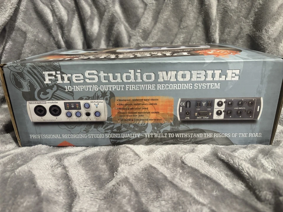 PreSonus FireStudio Mobile 10x6 FireWire Recording Interface System - Image 4 of 4
