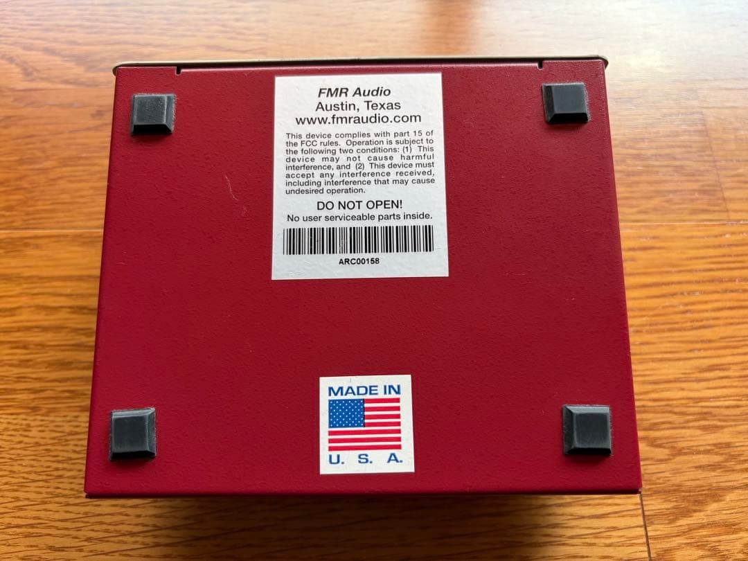 FMR Audio A.R.C. Compressor Early Model Red Knob Used | eBay