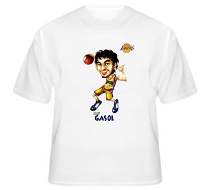 lakers cartoon shirt