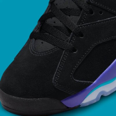 Nike Air Jordan 6 Retro 'Aqua' (2023) Black Mens Size US 7