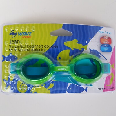 Wave Sports Jean Green Swimming Goggles VA34917C 694789739123