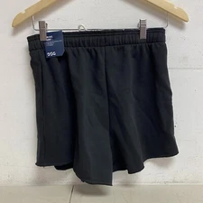 DSG Women 3" inseam Boyfriend Fleece Short Pure Black MID-RISE Relaxed DAW11431Z