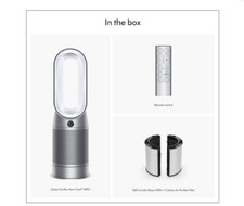 Dyson HP07 Smart Air Purifier, Heater and Fan - Silver for Dyson HP07 Smart Air Purifier, Heater and Fan - Silver for