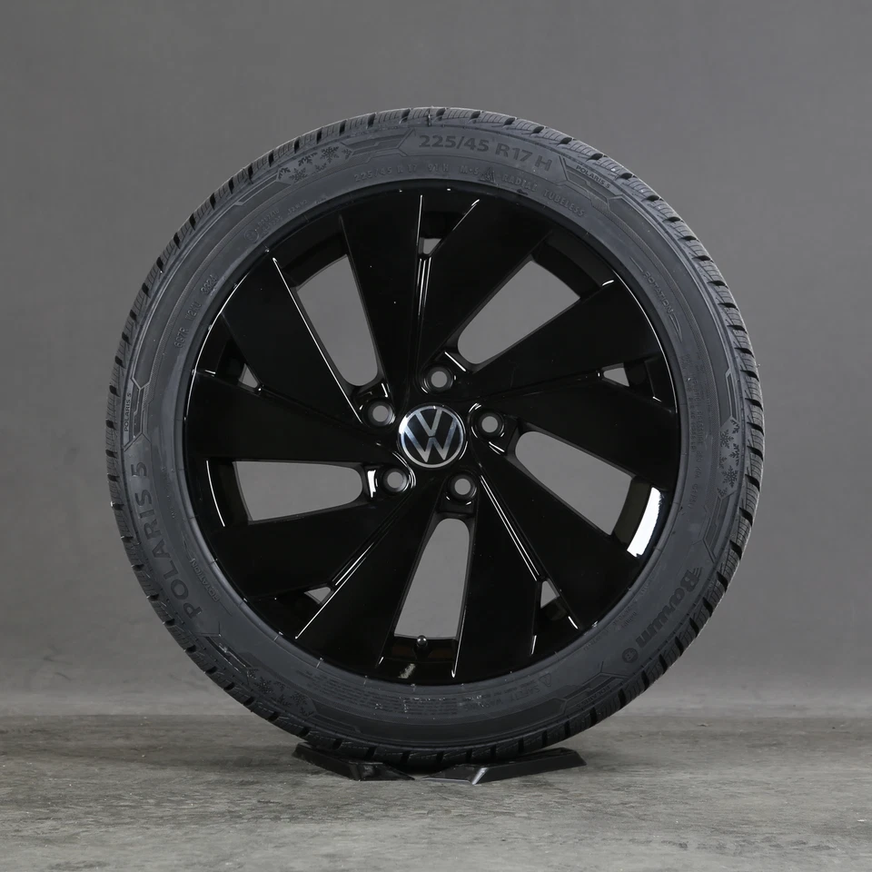 17 Zoll Winterräder original VW Golf 8 VIII Belmont 5H0601025BE Winterreifen - Bild 4 von 4