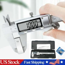 150mm Digital Caliper Vernier 6" Stainless Steel Micrometer LCD Gauge Measuring