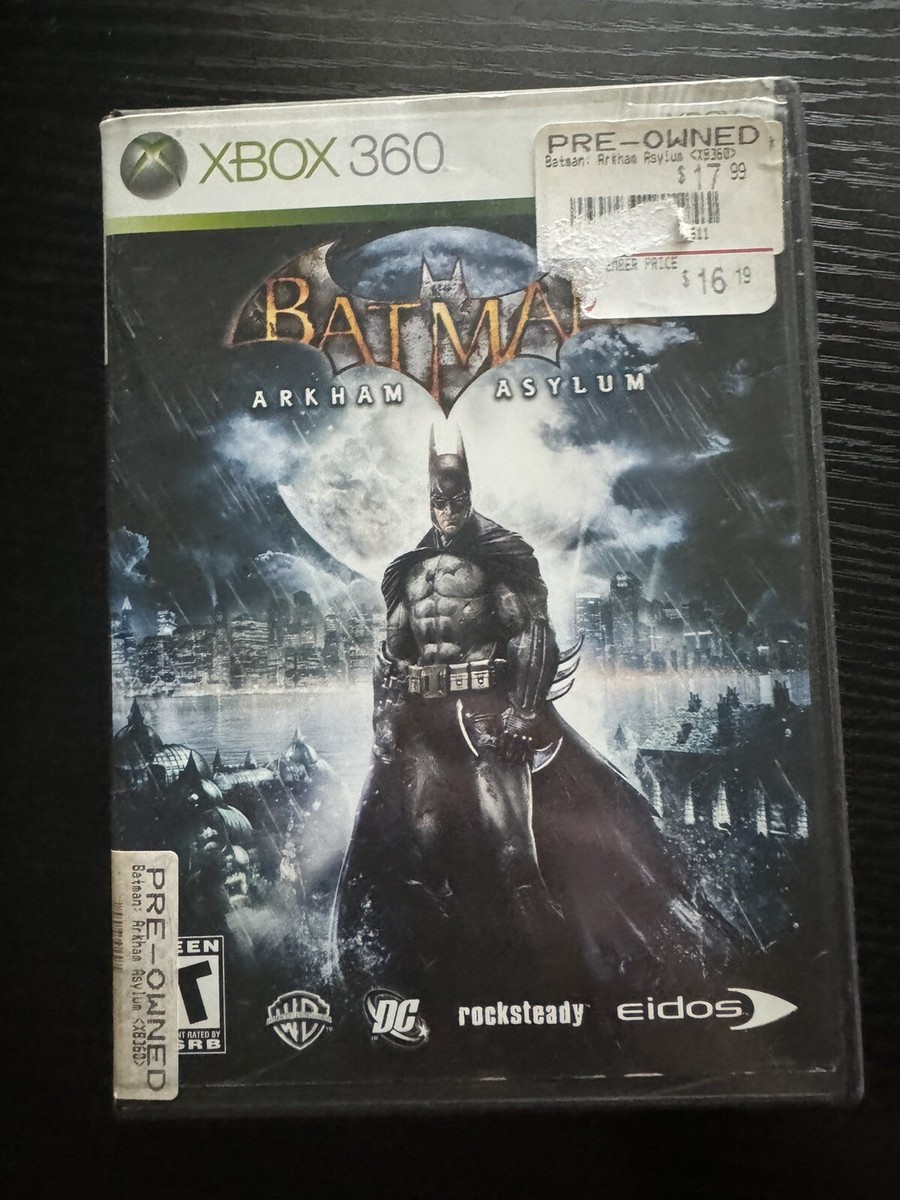 Batman: Arkham Asylum (Microsoft Xbox 360, 2009) CIB Complete