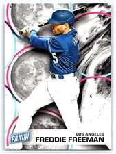 2021-22 PANINI FATHER'S DAY BASE CARD #FD23 FREDDIE FREEMAN LOS ANGELES DODGERS