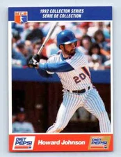 1992 Diet Pepsi Howard Johnson New York Mets #23