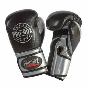 black and silver boxing gloves