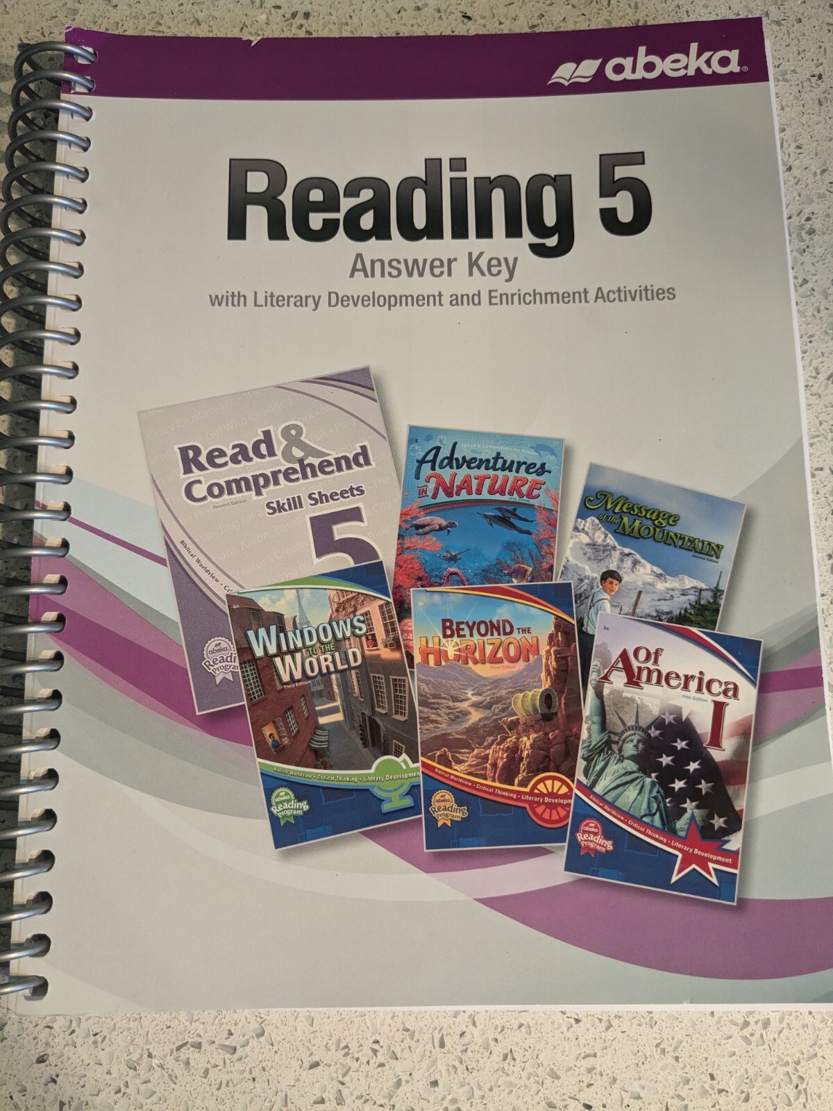 Abeka Book Grade 5 Reading Answer Key for Reading Comprehension and ...