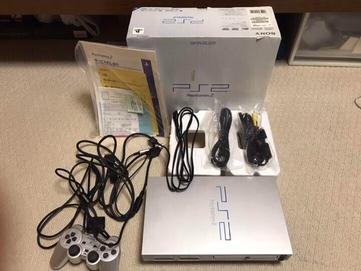 PlayStation 2 Satin Silver SCPH-50000 TSS PS2 Sony | eBay PlayStation 2 Satin Silver SCPH-50000 TSS PS2 Sony | eBay