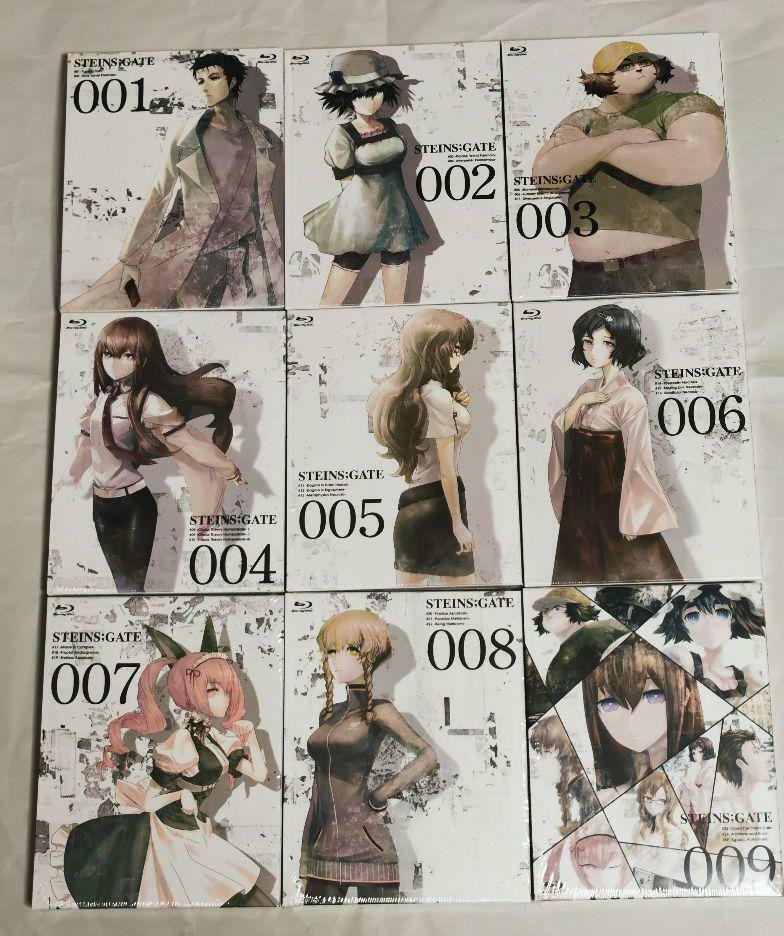 Steins Gate All 1-9 Volumes set First Limit Edition Blu-Ray | eBay