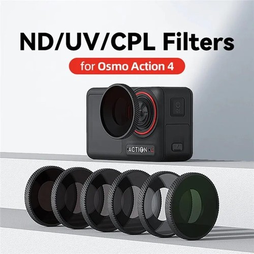Filter Camera Lens Protects HD Sports Camera Accessories For DJI Osmo Action 4 - 第 1/16 張圖片