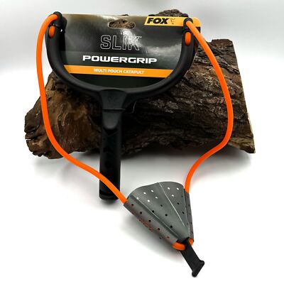 Fox Slik Powergrip Multi Pouch Catapult Futterschleuder Katapult für Futter DA