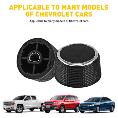 2PC Rear Control Knobs Audio Radio For Escalade Enclave Tahoe Chevrolet GMC - Bild 11 von 21