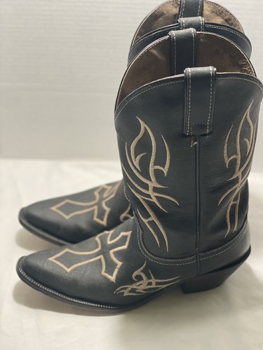 Justin Bent Rail Distressed Leather 