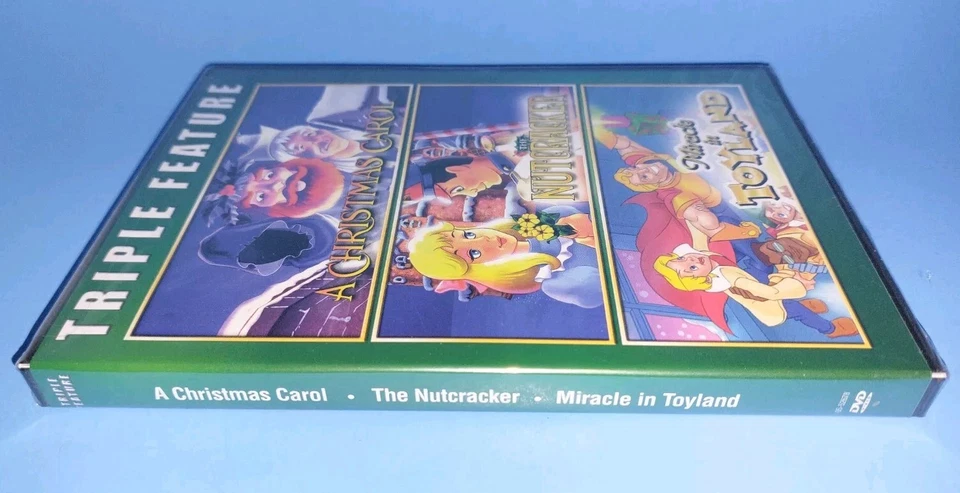 NEW - A Christmas Carol/The Nutcracker/Miracle in Toyland D Triple Feature DVD - Image 3 of 4