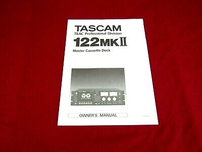 Tascam DA-30 Owner's Manual | eBay