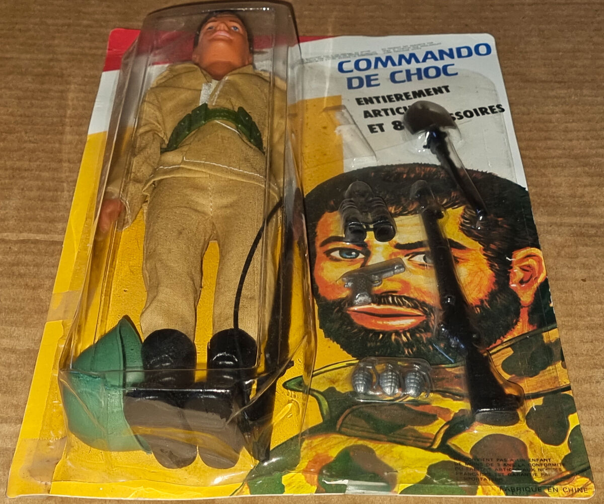 Vintage 70's Gi Joe Knock off KO Action Man Bootleg DESERT Vintage 70's Gi Joe Knock off KO Action Man Bootleg DESERT