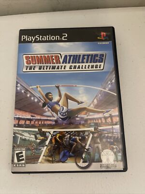 SUMMER ATHLETICS ULTIMATE CHALLENGE PLAYSTATION 2 GAME COMPLETE PS2 TESTED WORKS