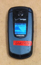 Samsung Smooth SCH-U350 - Blue and Black  Verizon  Cellular Flip Phone No Back