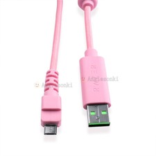 For RAZER RAIJU Ergonomic  Gaming PS4 Controller Gamepad New USB Cable Pink 