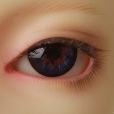 Dollmore MSD acrylic eyes OOAK 14mm - Optical Half Round Acrylic Eyes MA02