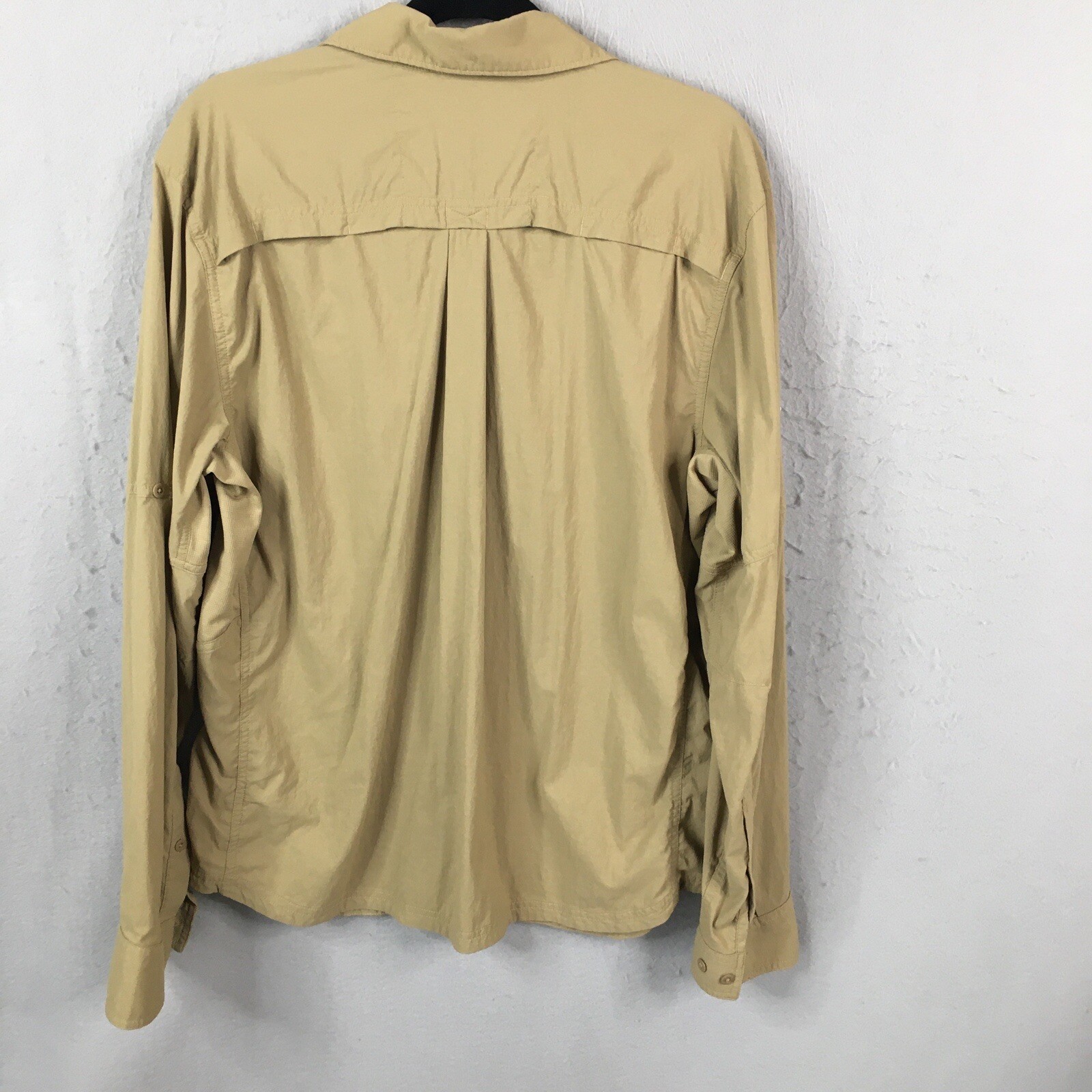 rei-co-op-shirt-mens-medium-brown-vented-fishing-camp-gem