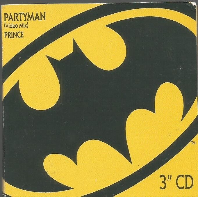 Prince - Partyman 1989 Warner Bros 3 inch CD single from the Batman soundtrack