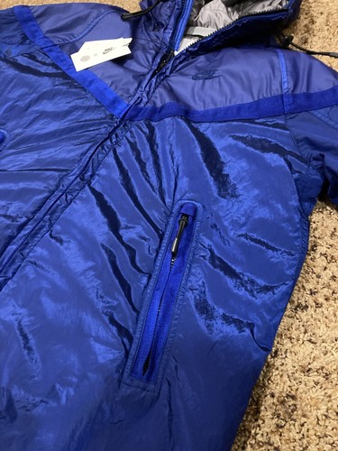 NikeLab X Stone Island Windrunner Jacket Hyper Blue 827915-489 Men’s Size L - Picture 8 of 16